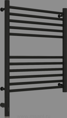 Полотенцесушитель электрический Сунержа Богема 3.0 60х50 черный, L