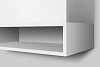Полка AM.PM Gem 60 под тумбу, белый глянец