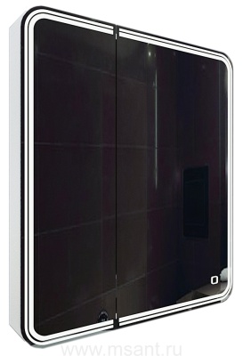 Зеркало-шкаф AZARIO Adriana 1П 700х800 сc подсветкой и диммером