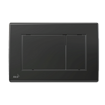 Кнопка смыва AlcaPlast M278 черная матовая