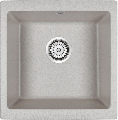 Мойка кухонная Paulmark Brilon PM104546-GR серый