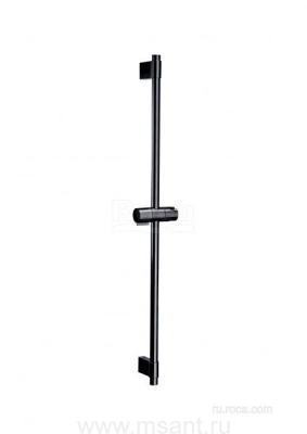 Душевая штанга Roca Sensum 800 mm, PVD, titanium black 5B0405CN0
