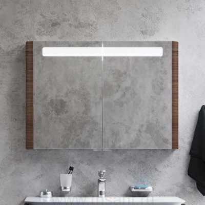 Зеркало-шкаф AM.PM Sensation 100 орех