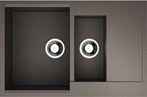 Мойка кухонная Omoikiri Daisen 78-2-DС темный шоколад