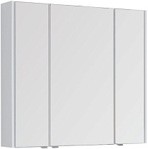 Зеркало-шкаф Aquanet Августа 100 белый