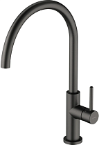 Смеситель Omnires Y Y1251GR для кухонной мойки, графит