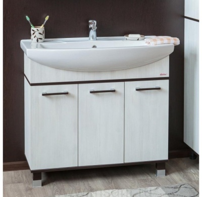 Тумба Sanflor Толедо 105 (В/Сдс) раковина Элеганс 105