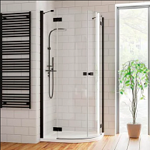 Душевой уголок Radaway Essenza New Black PDD 100х100