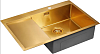 Мойка кухонная Paulmark Elde PM807851-BGR R, золото