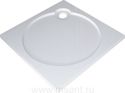 Поддон для душа GuteWetter Deluxe 90x90x4 Q белый