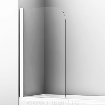 Шторка на ванну Wasserkraft Leine 35P01-80W