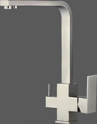 Смеситель для кухни Haiba HB76803-2 сталь