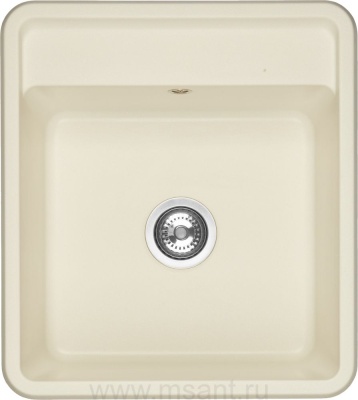 Мойка кухонная AQUATON Беллис 57 жемчуг