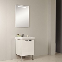 Мебель для ванной AQUATON Йорк 60 белый/выбеленное дерево