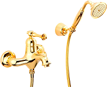 Смеситель Migliore Bomond 30653 для ванны с душем, золото