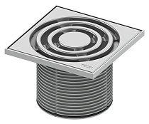 Решетка Tece TECEdrainpoint S 366 00 03 с монтажным элементом