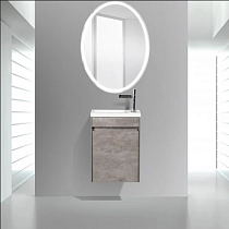 Мебель для ванной BelBagno Pietra Mini 46 R stucco cemento