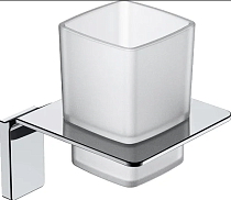 Стакан IDDIS Slide SLISCG1i45 матовое стекло, хром