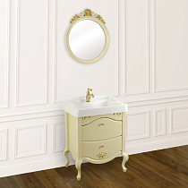 Мебель для ванной Migliore Impero 60 с ящиками, decape sabbia ( тумба +раковина)