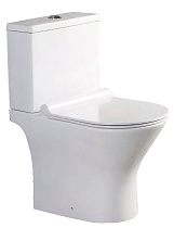 Унитаз напольный Azario Verde с сиденьем микролифт ( AZ-2224)