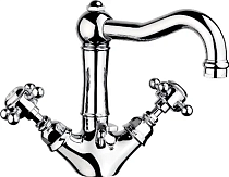 Смеситель для раковины Nicolazzi Tradizionale 1432CR70