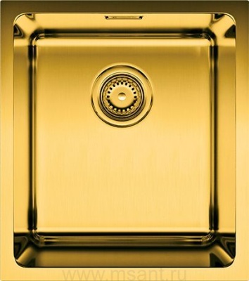 Мойка кухонная Omoikiri Tadzava 39-U AB латунь