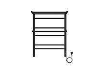 Полотенцесушитель электрический Aquatek Альфа П7 500х700 мм черный муар