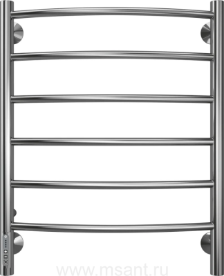 Полотенцесушитель электрический Terminus Классик П6 500x650 левый