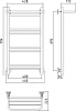 Полотенцесушитель водяной Стилье Версия-Н1 80x40