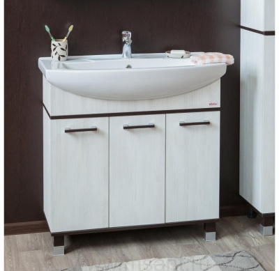 Тумба Sanflor Толедо 85 (В/Сдс) раковина Элеганс 85