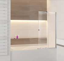 Шторка на ванну RGW Screens SC-46 90х150, профиль хром