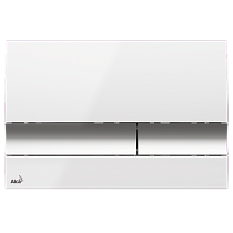 Кнопка смыва AlcaPlast M1720-1 белая