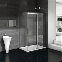 Душевой уголок Good Door Galaxy WTW+SP-C-CH 120x90, профиль хром