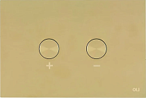 Кнопка смыва OLI Blink 878781 золото, антивандальная