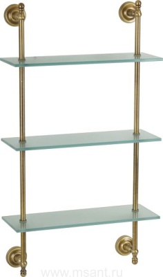 Полка Migliore Mirella 17163 бронза