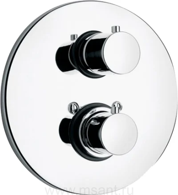 Термостат Paini Cox 78CR691TH С ВНУТРЕННЕЙ ЧАСТЬЮ, для ванны с душем