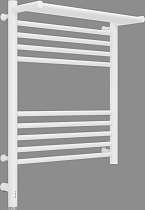 Полотенцесушитель электрический Сунержа Богема 3.0 60х50 с полкой, белый, L