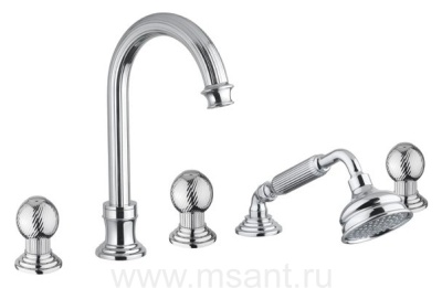 Смеситель Cezares Olimp BVD 01 M на борт ванны