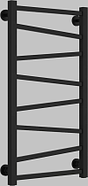 Полотенцесушитель водяной Сунержа Сирокко 80x40, черный матовый