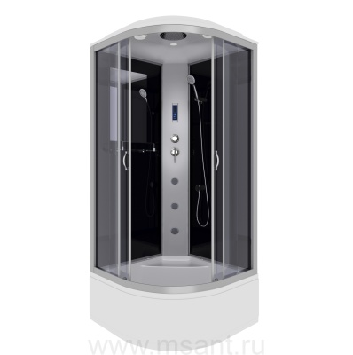 Душевая кабина Niagara Classic NG-2508-14F (90х90х215) высокий поддон(40см),стекло тонированное 