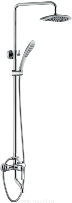 Душевая стойка Haiba HB2405 хром