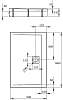 Поддон для душа Radaway Argos D 160x90