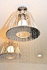 Верхний душ Axor LampShower Nendo 26032000 с подсветкой