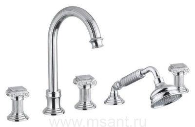 Смеситель Cezares Olimp BVD 01 O на борт ванны