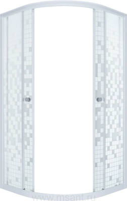 Душевой уголок Triton Стандарт 90х90 А/В АКВА - МОЗАИКА