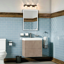 Мебель для ванной Art&Max Verona-Push 70 камень светлый