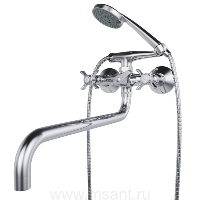 Смеситель для ванны MIXLINE 1/2 кер. MIXLINE ML30-021 