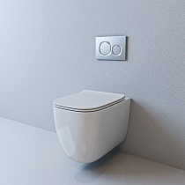 Унитаз подвесной GARANT (White). Размер: 510x350x360.