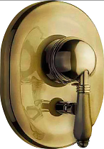 Смеситель Nicolazzi Signal 3460BZ75 С ВНУТРЕННЕЙ ЧАСТЬЮ, для ванны с душем, бронза