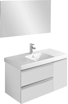 Мебель для ванной Jacob Delafon Odeon Up EB891RU-J5 белый блестящий, 2 ящика, 1 дверца